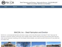 Tablet Screenshot of ma-con.us